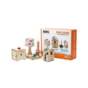 Smart Homes 3-in-1 STEM Launch Pack, all three builds assembled