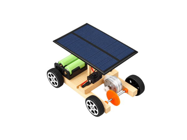 Solar Power Car, assembled