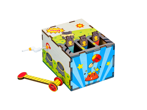 Whack-a-Mole, assembled