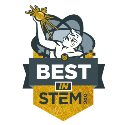 Best In STEM award seal
